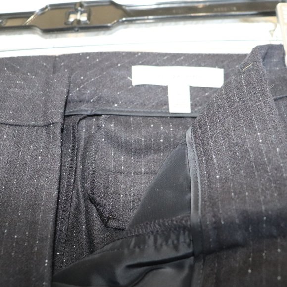Classiques Entier Grey Micro Pinstripe 100% Wool Dress Pants from Nordstrom - Picture 3 of 9